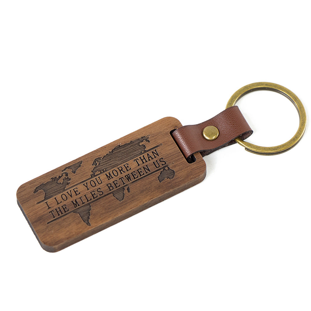 Wholesale Black Walnut Keychains